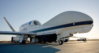 Global Hawk on the tarmac at NASA Dryden Flight Research Facility. Photo: DFRC.