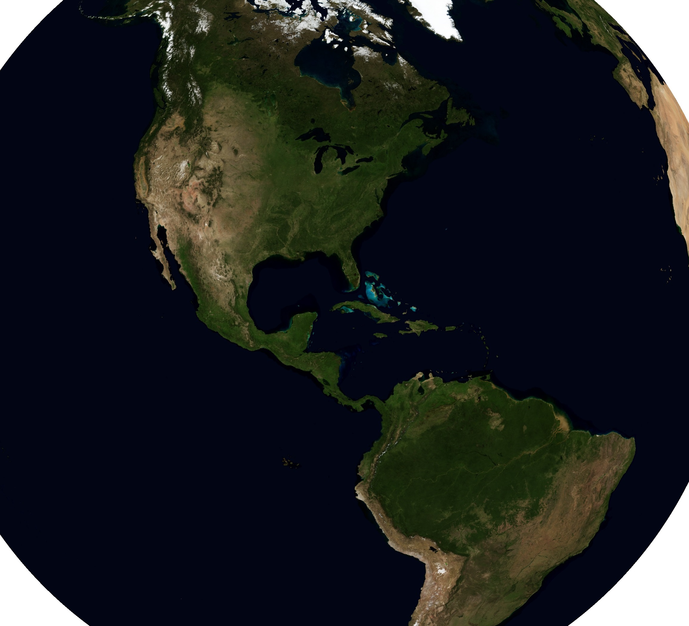 From an orbit 22,000 miles above the Americas, the Geostationary Carbon Cycle Observatory will monitor plant health and vegetation stress and probe the natural sources, sinks and exchange processes of key greenhouse gases. Credit: NASA