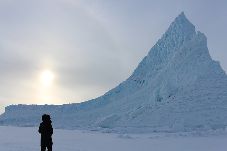 Greenland ice