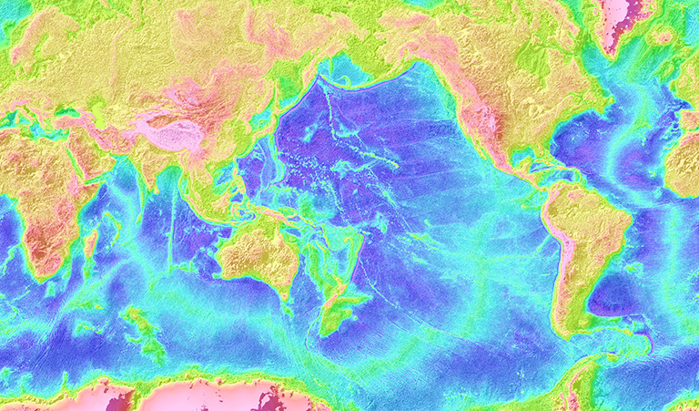 Jason-2's new, lower orbit will allow scientists to improve their understanding of features on the global seafloor.