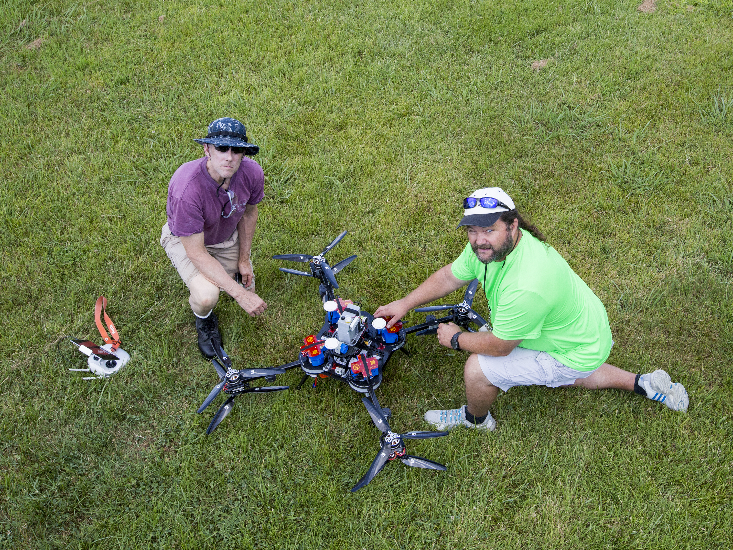 Air quality drone