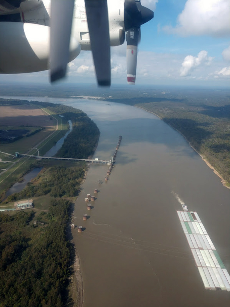 plane view