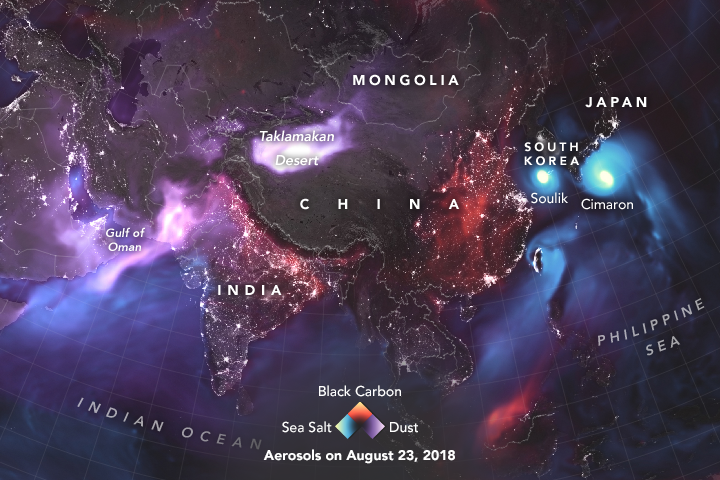 Aerosols in Asia