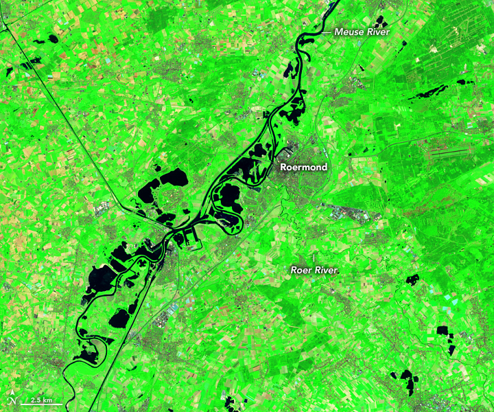 Western Europe flooding - June 16, 2021