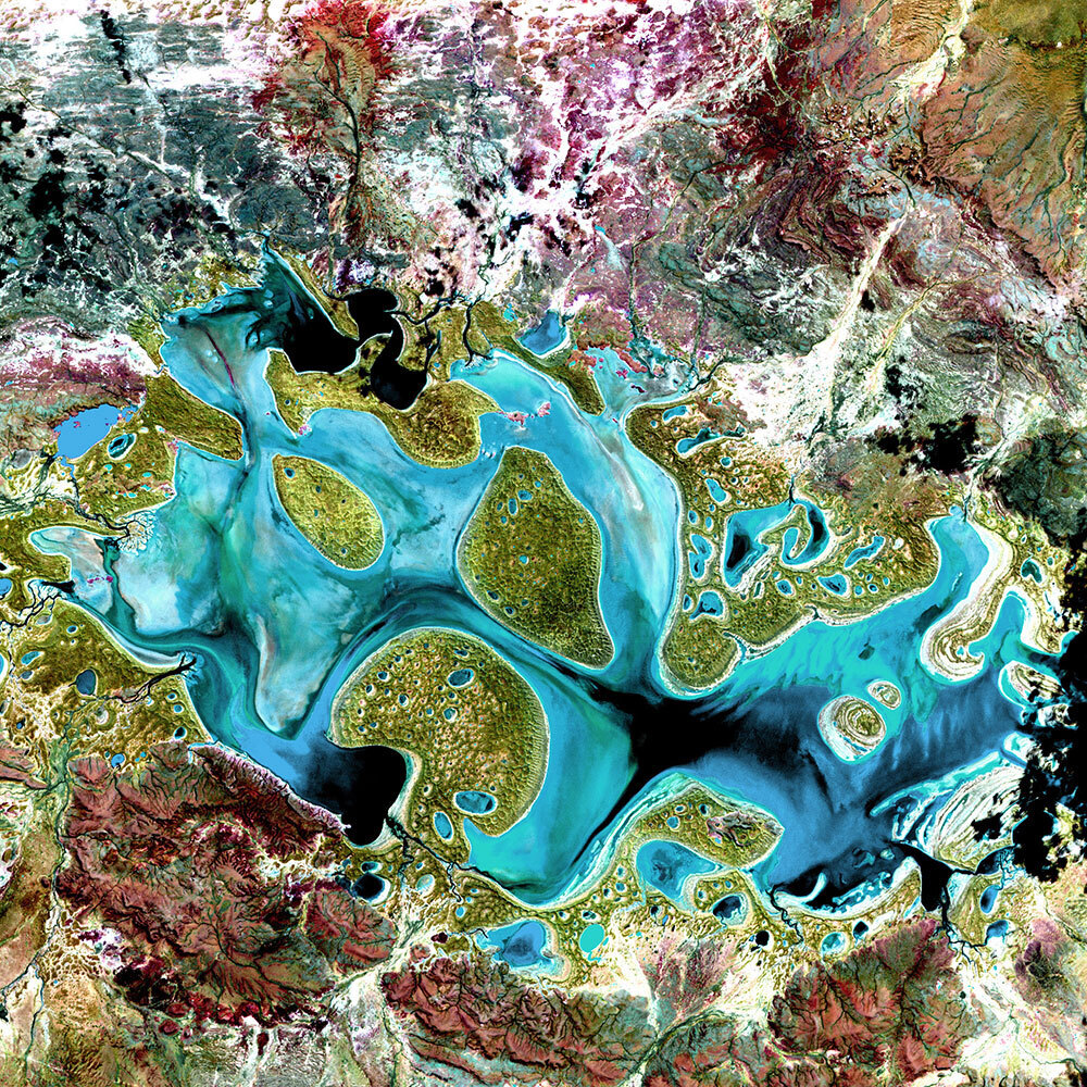 Lake Carnegie, in Western Australia
