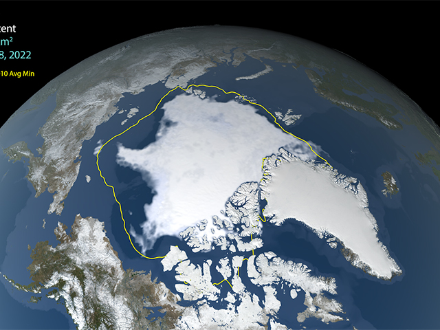 2022 Arctic Summer Sea Ice Tied for 10th-Lowest on Record