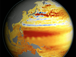 22-year Sea Level Rise - TOPEX/JASON