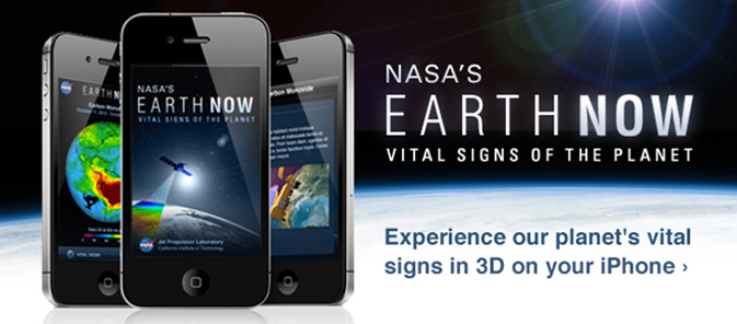 Earth Now app